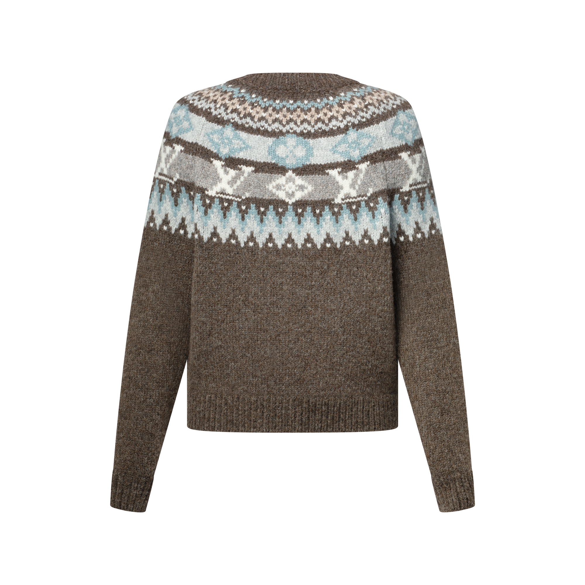 Graphic Signature Knit Jumper - Luxury Grey | LOUIS VUITTON